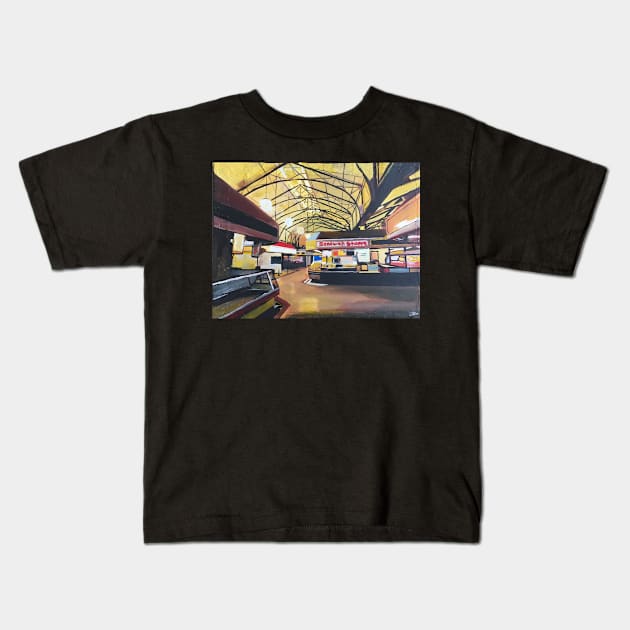 Hull, Indoor Market Place Kids T-Shirt by golan22may